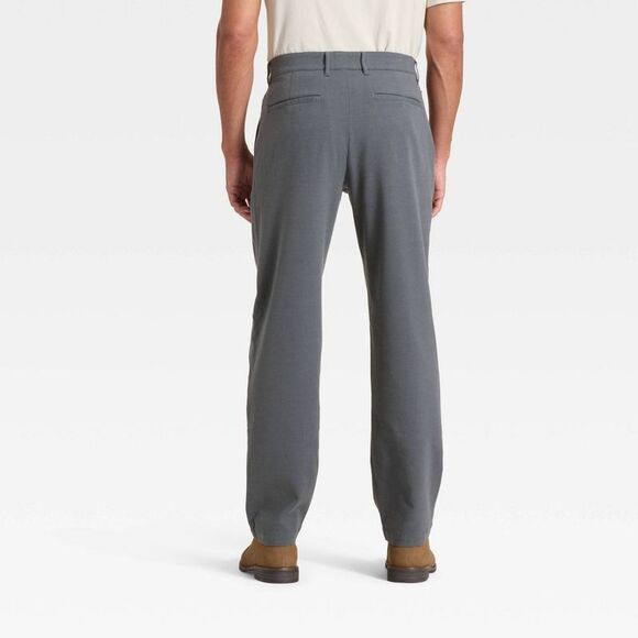 Open Box - Goodfellow & Co - Men's Comfort Wear Trousers - Goodfello Gray - Picture 2 of 3